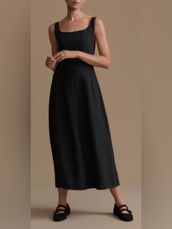 Jenni Kayne Dresses & Skirts - Jenni Kayne Kinney Linen Dress Black NWT Medium MSRP $445